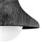 Surfside Black Birch Wood Flush Mount