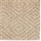 Tristan Global Brown Diamond Lattice Patterned Rug - 4&#39;x6&#39;