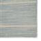 Codie Coastal Beach Celestial Blue Wool Patterned Rug - 7&#39;10&quot;x9&#39;10&quot;