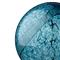 Athena Coastal Blue Hand Blown Glass Orb Sculpture - Set of 2
