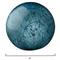 Athena Coastal Blue Hand Blown Glass Orb Sculpture - Set of 2