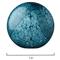 Athena Coastal Blue Hand Blown Glass Orb Sculpture - Set of 2