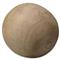 Amanda Coastal Brown Carved Wood Orb Sculpture - Set of 3
