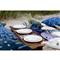 Lastra Coastal White Melamine Salad Plate