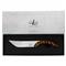 Forge de Laguiole Michel and Andr+? Bras Silver Stainless Steel Cheese Knife