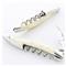 Forge de Laguiole Modern Silver Stainless Steel Bone Handle Corkscrew