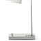 Otto Mid-Century Polished Nickel Steel Desk Lamp