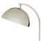 Otto Mid-Century Polished Nickel Steel Floor Lamp