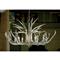 Antler Rustic Silver Resin Chandelier