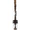 Demi John Industrial Loft Brown Jute Rope Glass Pendant - Small