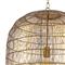 Fresco Industrial Loft Brass Iron Single Pendant