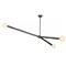 Talon Mid-Century Oil Rubbed Bronze Steel Sputnik Chandelier