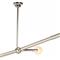 Talon Mid-Century Polished Nickel Steel Sputnik Chandelier