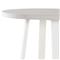 Maceo Modern Classic Stone Top Iron Base Outdoor Dining Table - Small - 31.5&quot;W