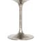 Mona Modern Classic Silver Aluminum Outdoor Bistro Table - 42&quot;W