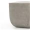Yvonne Industrial Loft Grey Concrete Outdoor Square Block End Table