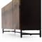 Baylor Industrial Loft Brown Ombre Iron Sideboard
