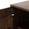 Theodore Industrial Loft Brown Wood Black Leather Pull Office Desk