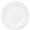 Incanto Stone Modern White Stoneware Assorted Canape Plates - Set of 4