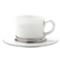 MATCH Modern Convivio Rim White Ceramic Dinnerware Collection