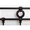 Perthia French Country Matte Black Iron Bed - Queen