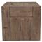 Brissy Rustic Lodge Brown Oak Square End Table