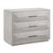 James Modern Classic Grey 3 Drawer Wood Dresser