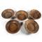 Phil Rustic Lodge Brown Wood Decorative Round Bowl