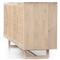 Marina Coastal Beach White Washed Mango Wood Woven Cane Sideboard