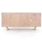 Marina Coastal Beach White Washed Mango Wood Woven Cane Sideboard