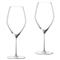Stem Zero Modern Classic Clear Crystal Oval White Wine Glass