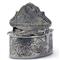 Tavola Modern Silver Pewter Salt &amp; Pepper Cellar with Spoon