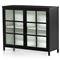 Elizabeth Modern Classic Black Iron Office Cabinet - Small