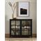 Elizabeth Modern Classic Black Iron Office Cabinet - Small