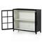 Elizabeth Modern Classic Black Iron Office Cabinet - Small