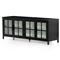 Elizabeth Modern Classic Black Iron Media Cabinet