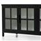Elizabeth Modern Classic Black Iron Media Cabinet