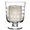 Juliska Amalia French Country Clear Bohemian Glass Hurricane Candleholder