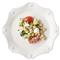 Juliska Berry &amp; Thread Whitewash Ceramic Scallop Salad Plate