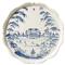 Juliska Country Estate Delft Blue Ceramic Cake Stand