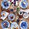 Juliska Country Estate Delft Blue Ceramic Dinner Plate