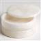 Suri Modern Natural White Alabaster Round Swivel Decorative Box