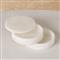 Suri Modern Natural White Alabaster Round Swivel Decorative Box