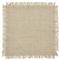 Sarah Fringe Coastal Beach Natural Linen Napkin - Set of 4