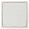 Jardin Modern Gold Embroidered White Linen Napkin - Set of 4