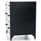 Stancil Industrial Loft Black Iron 3 Drawer Nightstand