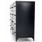 Stancil Industrial Loft Black Iron 8 Drawer Double Dresser