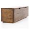 Scarlett Rustic Lodge Natural Brown Reclaimed Wood Storage Trunk