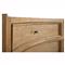 Kadence Rustic Brown Pine Wood Dovetail 6 Drawer Concave Double Dresser