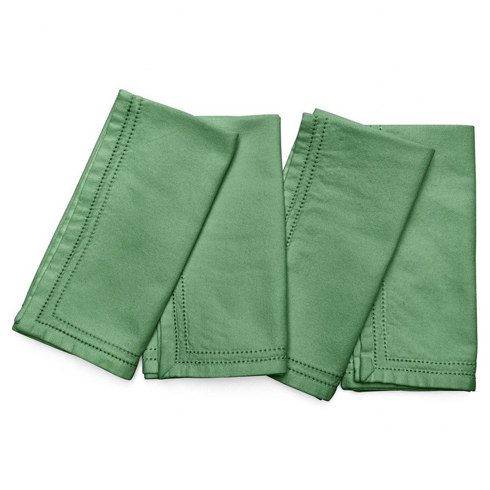 Betty Modern Classic Green Cotton Napkin - Set of 4|